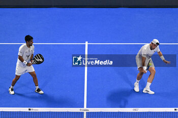 2024-06-23 - Federico Chingotto and Alejandro Galan during the Final of the BNL Italy Major Premier Padel at Foro Italico in Rome, Italy on July 23th, 2024 - BNL ITALY MAJOR PREMIER PADEL - PADEL - TENNIS