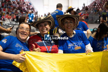 2024-07-07 - Some athletes during the Opening Ceremony of the Championship Master Table Tennis Rome 2024 - OPENING CEREMONY OF THE CHAMPIONSHIP MASTER TABLE TENNIS ROME 2024 - TABLE TENNIS - TENNIS