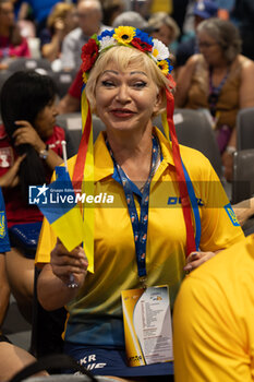 2024-07-07 - Some athletes during the Opening Ceremony of the Championship Master Table Tennis Rome 2024 - OPENING CEREMONY OF THE CHAMPIONSHIP MASTER TABLE TENNIS ROME 2024 - TABLE TENNIS - TENNIS