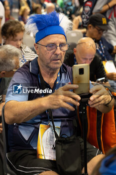 2024-07-07 - Some athletes during the Opening Ceremony of the Championship Master Table Tennis Rome 2024 - OPENING CEREMONY OF THE CHAMPIONSHIP MASTER TABLE TENNIS ROME 2024 - TABLE TENNIS - TENNIS