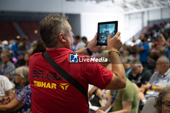 2024-07-07 - Some athletes during the Opening Ceremony of the Championship Master Table Tennis Rome 2024 - OPENING CEREMONY OF THE CHAMPIONSHIP MASTER TABLE TENNIS ROME 2024 - TABLE TENNIS - TENNIS