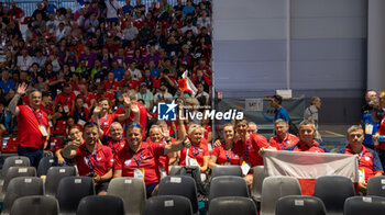 2024-07-07 - Some athletes during the Opening Ceremony of the Championship Master Table Tennis Rome 2024 - OPENING CEREMONY OF THE CHAMPIONSHIP MASTER TABLE TENNIS ROME 2024 - TABLE TENNIS - TENNIS