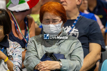 2024-07-07 - Some athletes during the Opening Ceremony of the Championship Master Table Tennis Rome 2024 - OPENING CEREMONY OF THE CHAMPIONSHIP MASTER TABLE TENNIS ROME 2024 - TABLE TENNIS - TENNIS