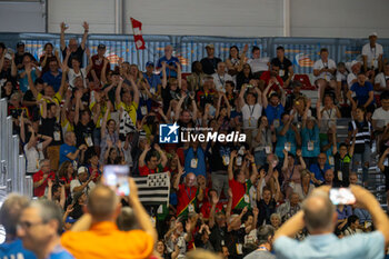 2024-07-07 - Some athletes during the Opening Ceremony of the Championship Master Table Tennis Rome 2024 - OPENING CEREMONY OF THE CHAMPIONSHIP MASTER TABLE TENNIS ROME 2024 - TABLE TENNIS - TENNIS