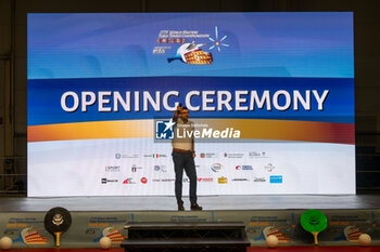 2024-07-07 - Opening Ceremony of the Championship Master Table Tennis Rome 2024 - OPENING CEREMONY OF THE CHAMPIONSHIP MASTER TABLE TENNIS ROME 2024 - TABLE TENNIS - TENNIS