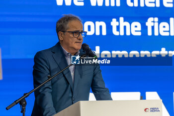 2024-07-07 - Renato di Napoli during the Opening Ceremony of the Championship Master Table Tennis Rome 2024 during the Opening Ceremony of the Championship Master Table Tennis Rome 2024 - OPENING CEREMONY OF THE CHAMPIONSHIP MASTER TABLE TENNIS ROME 2024 - TABLE TENNIS - TENNIS