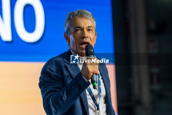 2024-07-07 - Giuseppe Marino during the Opening Ceremony of the Championship Master Table Tennis Rome 2024 during the Opening Ceremony of the Championship Master Table Tennis Rome 2024 - OPENING CEREMONY OF THE CHAMPIONSHIP MASTER TABLE TENNIS ROME 2024 - TABLE TENNIS - TENNIS