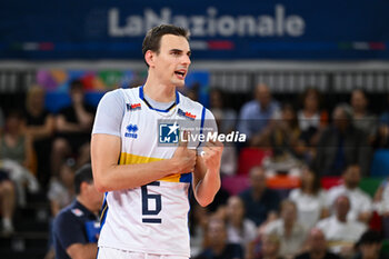 2024-07-16 - Simone Giannelli of Italy - TEST MATCH - ITALY VS ARGENTINA - FRIENDLY MATCH - VOLLEYBALL