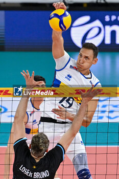 2024-07-16 - Roberto Russo of Italy - TEST MATCH - ITALY VS ARGENTINA - FRIENDLY MATCH - VOLLEYBALL