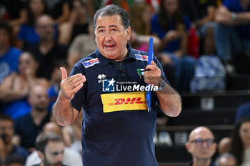 2024-07-16 - Head coach of Italy Ferdinando De Giorgi - TEST MATCH - ITALY VS ARGENTINA - FRIENDLY MATCH - VOLLEYBALL