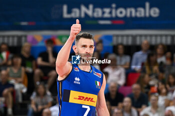 2024-07-16 - Fabio Balaso of Italy - TEST MATCH - ITALY VS ARGENTINA - FRIENDLY MATCH - VOLLEYBALL