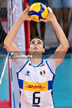 2024-07-16 - Simone Giannelli of Italy - TEST MATCH - ITALY VS ARGENTINA - FRIENDLY MATCH - VOLLEYBALL