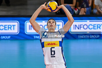 2024-07-16 - Simone Giannelli of Italy - TEST MATCH - ITALY VS ARGENTINA - FRIENDLY MATCH - VOLLEYBALL