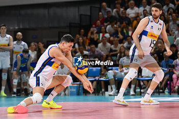 2024-07-16 - Alessandro Michieletto of Italy - TEST MATCH - ITALY VS ARGENTINA - FRIENDLY MATCH - VOLLEYBALL