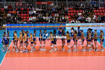 09/05/2024 - Players' images between Italian Senior Women's National Team and Swedish Senior Women's National Team in the VOLLEYBALL - FRIENDLY MATCH - Test Match at PalaBancaSport di Piacenza - May 9, 2024 - TEST MATCH - ITALY WOMEN VS SWEDEN - AMICHEVOLI - VOLLEY