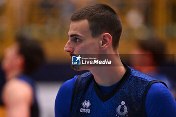 2024-05-12 - Game images of the match between the Italian national team and the Serbian national team in the Italvolley Testmatch Tournament 2024 at the “Arpad Weisz” sports hall Cavalese (TN) - 12 May 2024 - ITALY VS SERBIA - FRIENDLY MATCH - VOLLEYBALL