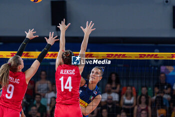 2024-07-09 - Anna Danesi (Italy) - WOMEN'S TEST MATCH - ITALY VS SERBIA - FRIENDLY MATCH - VOLLEYBALL