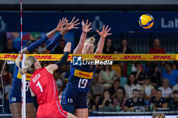 2024-07-09 - Sarah Fahr (Italy) - WOMEN'S TEST MATCH - ITALY VS SERBIA - FRIENDLY MATCH - VOLLEYBALL