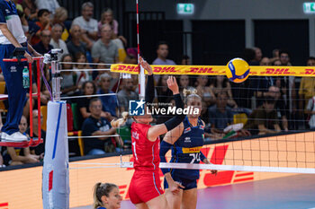 2024-07-09 - Ekaterina Antropova (Italy) - WOMEN'S TEST MATCH - ITALY VS SERBIA - FRIENDLY MATCH - VOLLEYBALL