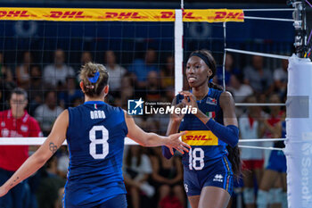 2024-07-09 - Paola Egonu (Italy) - WOMEN'S TEST MATCH - ITALY VS SERBIA - FRIENDLY MATCH - VOLLEYBALL