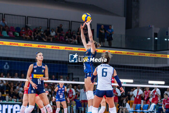 2024-07-09 - Carlotta Cambi (Italy) - WOMEN'S TEST MATCH - ITALY VS SERBIA - FRIENDLY MATCH - VOLLEYBALL