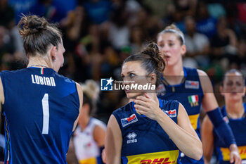 2024-07-09 - Carlotta Cambi (Italy) - WOMEN'S TEST MATCH - ITALY VS SERBIA - FRIENDLY MATCH - VOLLEYBALL