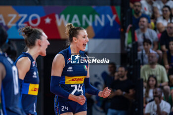 2024-07-09 - Ekaterina Antropova (Italy) - WOMEN'S TEST MATCH - ITALY VS SERBIA - FRIENDLY MATCH - VOLLEYBALL