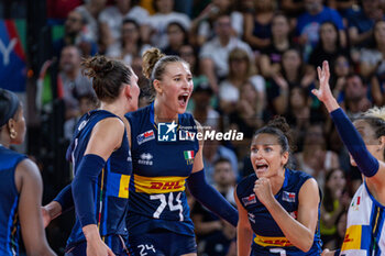 2024-07-09 - Ekaterina Antropova (Italy) - WOMEN'S TEST MATCH - ITALY VS SERBIA - FRIENDLY MATCH - VOLLEYBALL