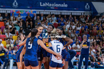 2024-07-09 - Italy team - WOMEN'S TEST MATCH - ITALY VS SERBIA - FRIENDLY MATCH - VOLLEYBALL