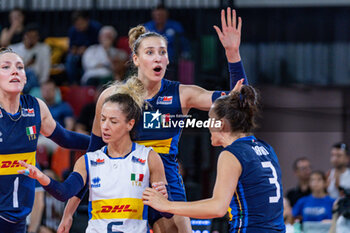 2024-07-09 - Ekaterina Antropova (Italy) - WOMEN'S TEST MATCH - ITALY VS SERBIA - FRIENDLY MATCH - VOLLEYBALL