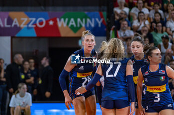 2024-07-09 - Ekaterina Antropova (Italy) - WOMEN'S TEST MATCH - ITALY VS SERBIA - FRIENDLY MATCH - VOLLEYBALL