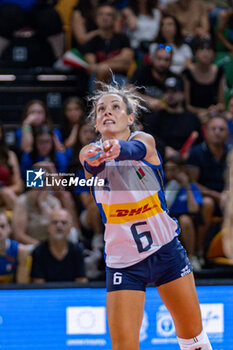 2024-07-09 - Monica De Gennaro (Italy) - WOMEN'S TEST MATCH - ITALY VS SERBIA - FRIENDLY MATCH - VOLLEYBALL