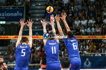 18/07/2024 - Italian defense - TEST MATCH - ITALY VS ARGENTINA - AMICHEVOLI - VOLLEY