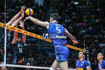 18/07/2024 - Alessandro Michieletto - TEST MATCH - ITALY VS ARGENTINA - AMICHEVOLI - VOLLEY