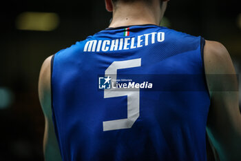 18/07/2024 - Alessandro Michieletto - TEST MATCH - ITALY VS ARGENTINA - AMICHEVOLI - VOLLEY