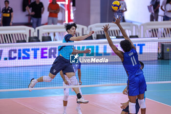 2024-08-23 - Yuga Tarumi (Cisterna Volley) - CISTERNA VOLLEY VS ITALY U20 - FRIENDLY MATCH - VOLLEYBALL