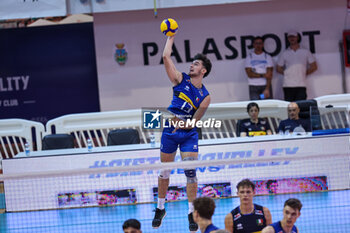 2024-08-23 - Tommaso Barotto (Italia U20) - CISTERNA VOLLEY VS ITALY U20 - FRIENDLY MATCH - VOLLEYBALL