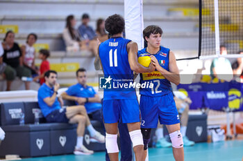 2024-08-23 - Daniele Carpita (Italia U20) - CISTERNA VOLLEY VS ITALY U20 - FRIENDLY MATCH - VOLLEYBALL