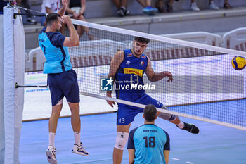 2024-08-23 - Jordi Ramon (Cisterna Volley) vs Tommaso Barotto (Italia U20) - CISTERNA VOLLEY VS ITALY U20 - FRIENDLY MATCH - VOLLEYBALL