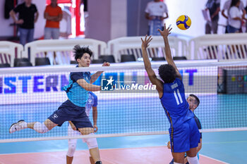 2024-08-23 - Yuga Tarumi (Cisterna Volley) - CISTERNA VOLLEY VS ITALY U20 - FRIENDLY MATCH - VOLLEYBALL