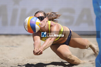 2024-06-23 - Liisa Remmelg (EST) in action - WORLD BEACH PRO TOUR - BEACH VOLLEY - VOLLEYBALL