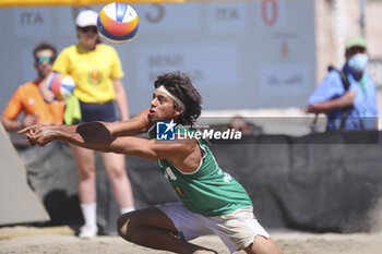 2024-06-23 - Marco Viscovich (ITA) in action - WORLD BEACH PRO TOUR - BEACH VOLLEY - VOLLEYBALL