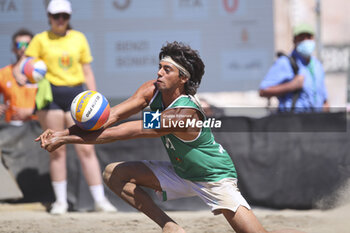 2024-06-23 - Marco Viscovich (ITA) in action - WORLD BEACH PRO TOUR - BEACH VOLLEY - VOLLEYBALL