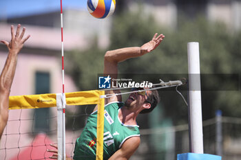 2024-06-23 - Gianluca Dal Corso (ITA) in action - WORLD BEACH PRO TOUR - BEACH VOLLEY - VOLLEYBALL