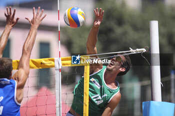 2024-06-23 - Gianluca Dal Corso (ITA) in action - WORLD BEACH PRO TOUR - BEACH VOLLEY - VOLLEYBALL