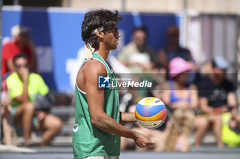 2024-06-23 - Marco Viscovich (ITA) in action - WORLD BEACH PRO TOUR - BEACH VOLLEY - VOLLEYBALL