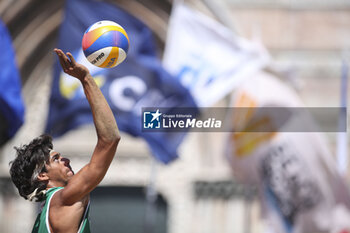 2024-06-23 - Marco Viscovich (ITA) in action - WORLD BEACH PRO TOUR - BEACH VOLLEY - VOLLEYBALL