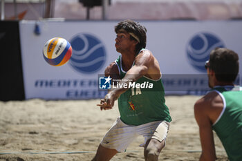 2024-06-23 - Marco Viscovich (ITA) in action - WORLD BEACH PRO TOUR - BEACH VOLLEY - VOLLEYBALL