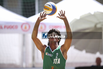 2024-06-23 - Marco Viscovich (ITA) in action - WORLD BEACH PRO TOUR - BEACH VOLLEY - VOLLEYBALL