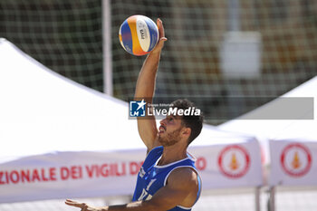 2024-06-23 - Davide Benzi (ITA) in action - WORLD BEACH PRO TOUR - BEACH VOLLEY - VOLLEYBALL